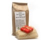Kit pied 250g paillette + loofa+savon 25g Lauralep