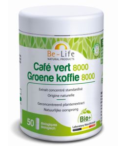 Café Vert 8000 - Bio - 50 gélules - Be-Life Café Vert 8000 - Bio - 50 gélules - Be-Life