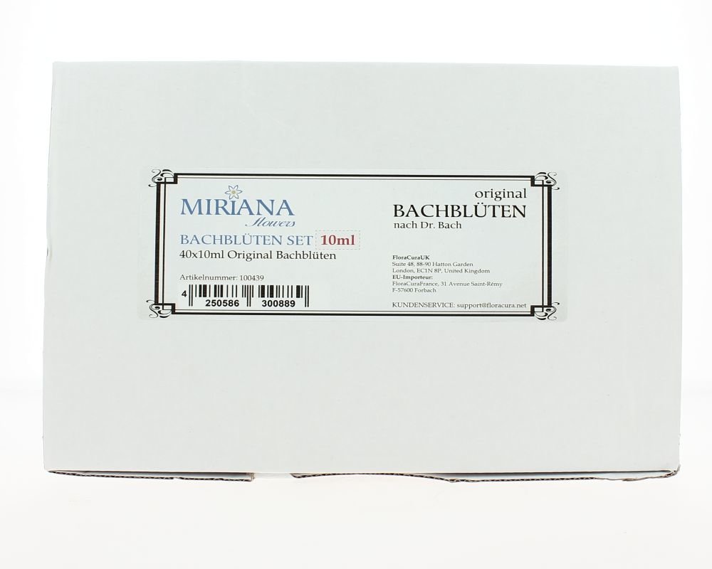 elixirs floraux 38 fleurs de bach 10 ml miriana bach flowers