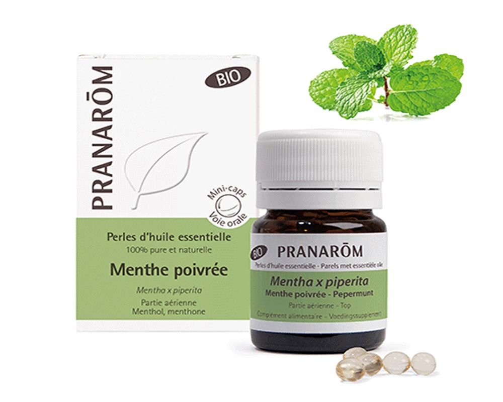 Comment Utiliser Les Perles D huiles Essentielles Menthe poivrée bio - Perles d'huile essentielle - Pranarôm