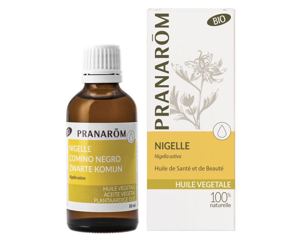 Huile de Nigelle bio (Nigella sativa) - Pranarôm - 50 ml