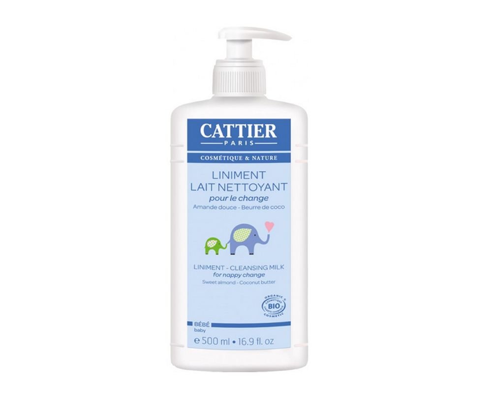 Liniment Milk Cleaning For The Nappy Organic Cattier 500ml