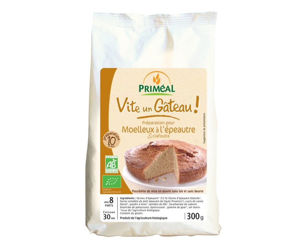 Quickly A Cake Soft Spelled 300g Bio Prima C Al
