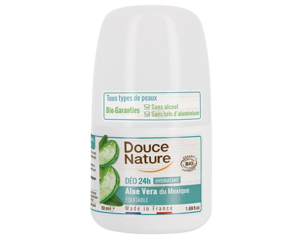Aloe vera 24h Deodorant Without Aluminum - Douce Nature - 50 ml