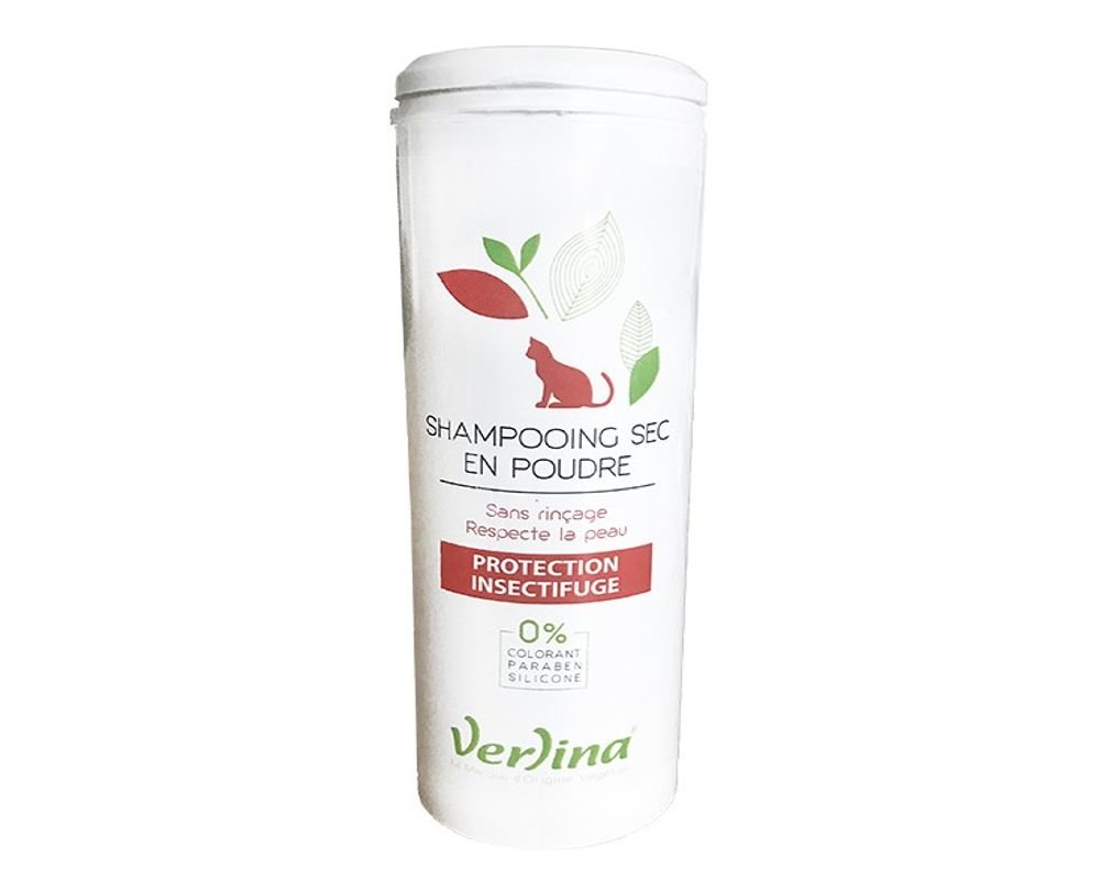 Shampooing Sec Chat Bio Caress Protection Insectifuge 150ml Verlina Shampooing Sec Chat Bio Caress Protection Insectifuge 150ml Verlina