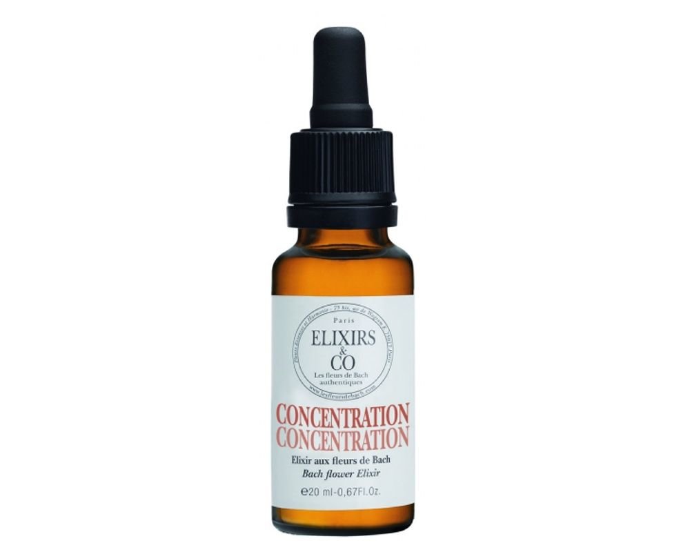 Elixir Concentration - Bach Flowers Complex - Elixirs Co - 20 ml