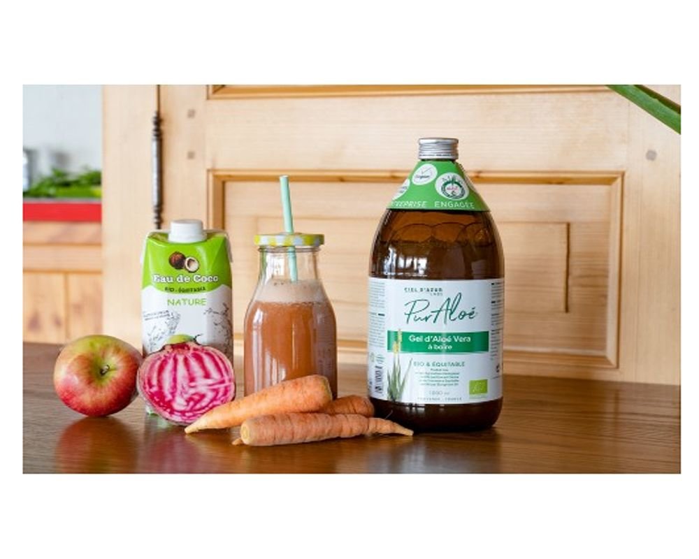 Gel d'Alo Vera  boire bio - Pur Alo - 1L