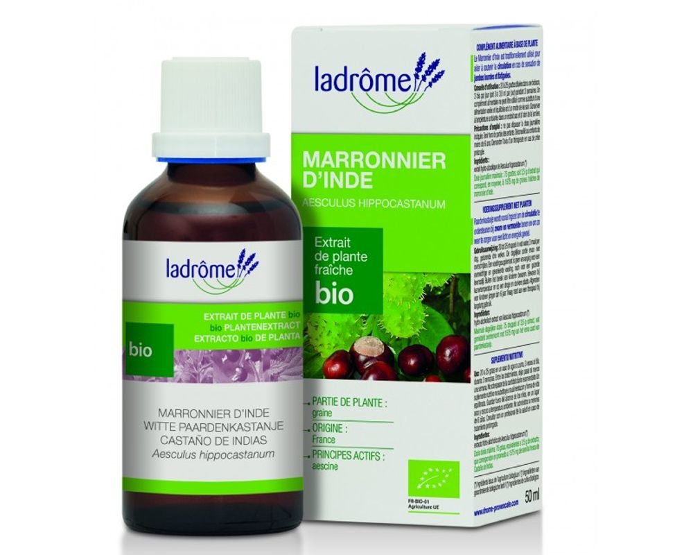 Marronnier D Inde Extrait De Plante Fraiche Bio Ladrome 50 Ml