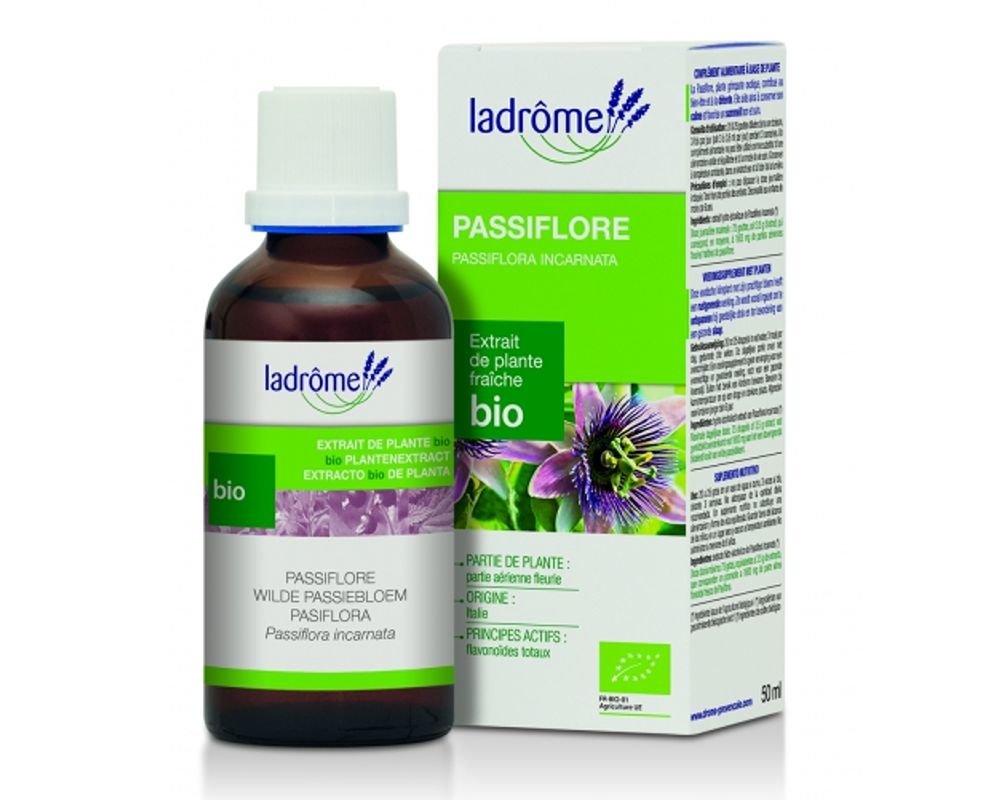 Passiflore - extrait de plante fraîche bio - Ladrôme - 50 ml