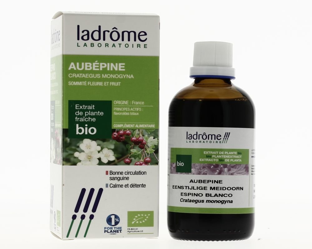 Aubpine bio - extrait de plante frache (100ml) Ladrme