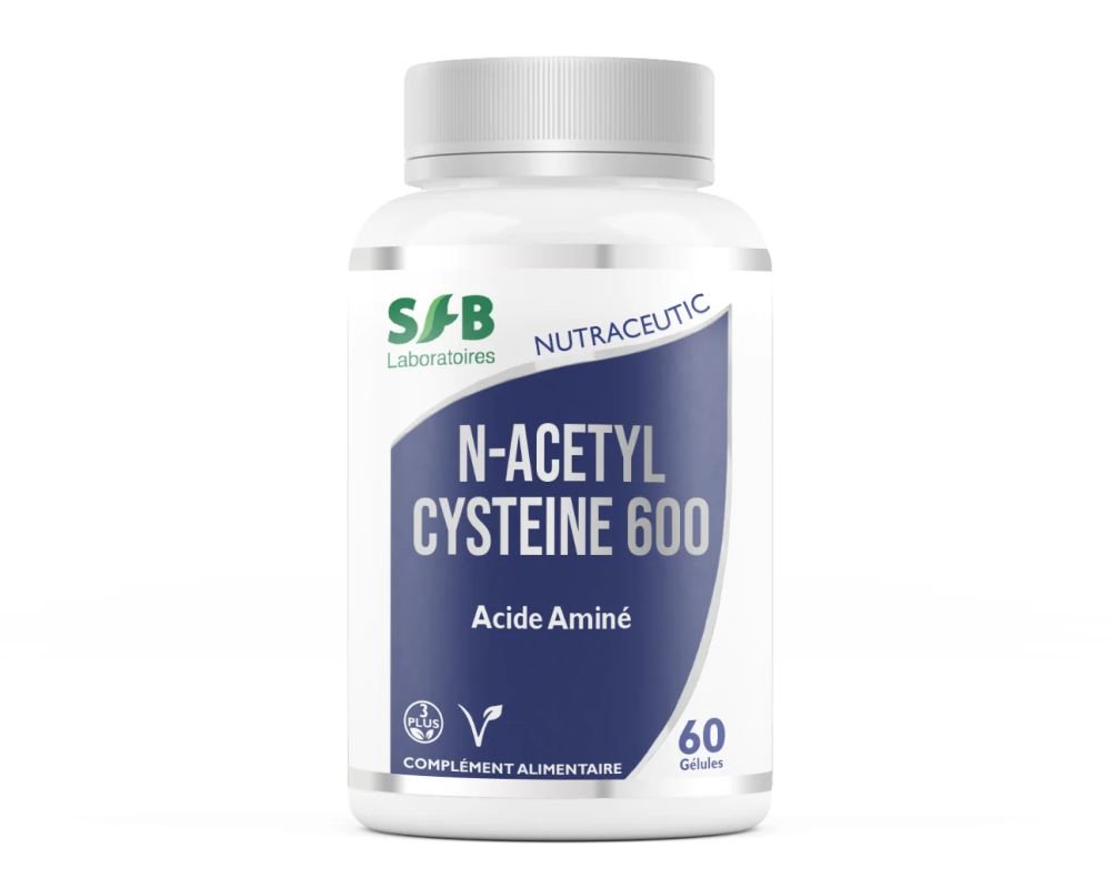 N-Acétylcystéine 600 - Antioxydant et détoxifiant
