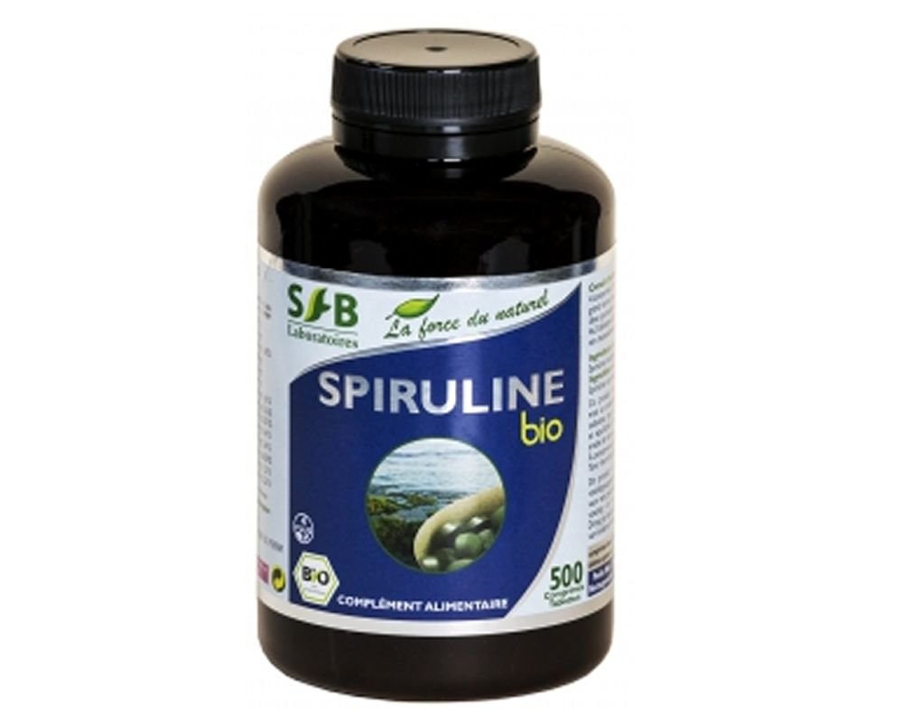 organic spirulina bio 500 tablets