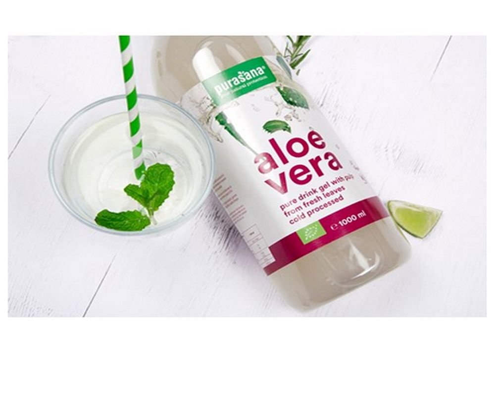 Drinking pure aloe sales vera