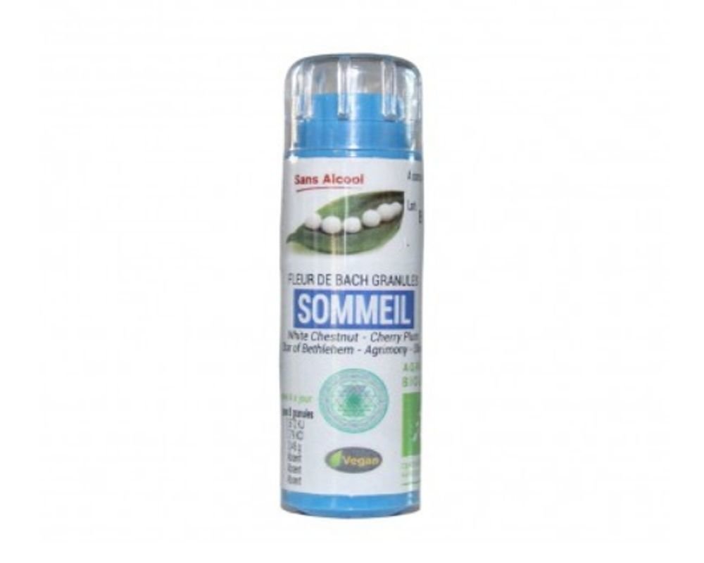 complexe sommeil fleurs de bach sans alcool kosmeo 130 granules