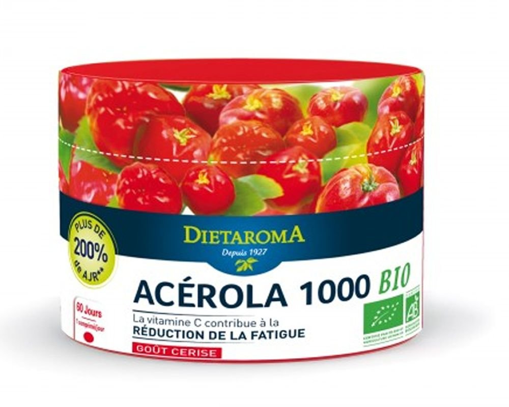 acerola cherry bio 1000 bio 60 tablets
