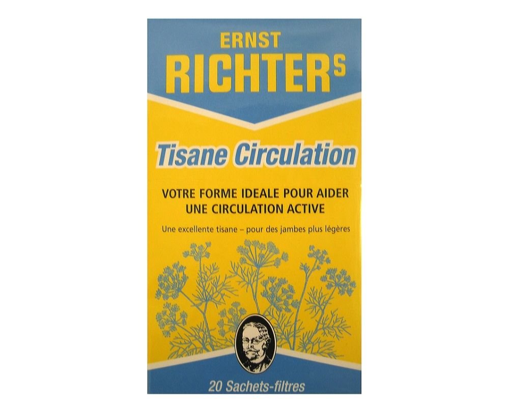 Ernst Richter's tisane - Circulation (20 sachets) Naturwaren