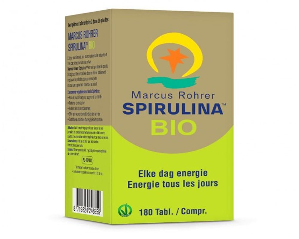 Beknopt Corporation meer en meer Organic Spirulina - 180 tablets - Marcus Rohrer