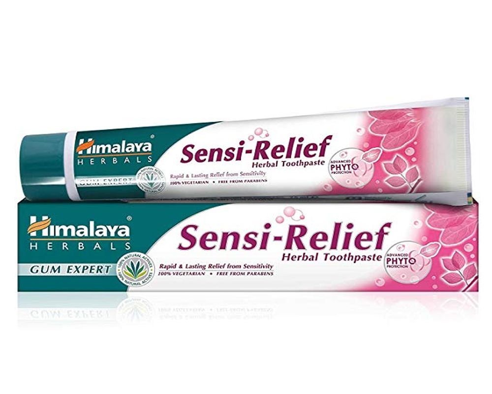 as Woestijn Behandeling Sensi-Relief Toothpaste - Himalaya Herbals - 100 g (75 mL)