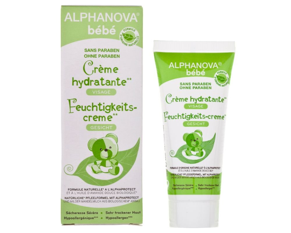 Baby Face Moisturizer Organic Alphanova 40 Ml Baby Face Moisturizer Organic Alphanova 40 Ml