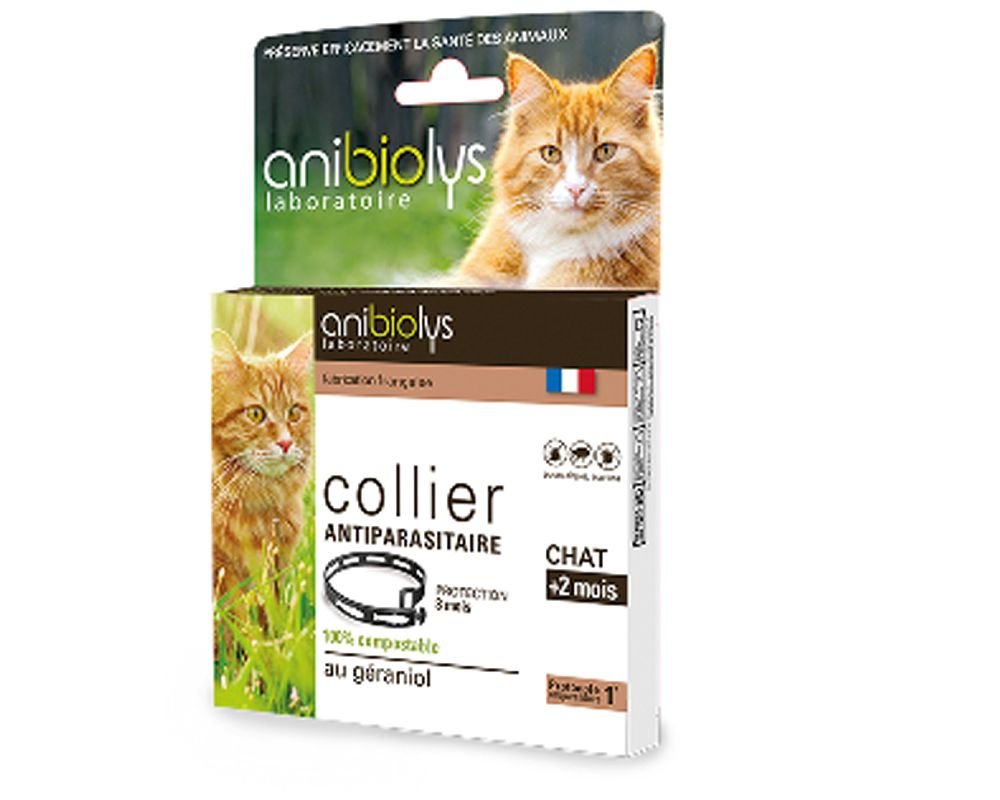 Collier Pest Cat Anibiolys
