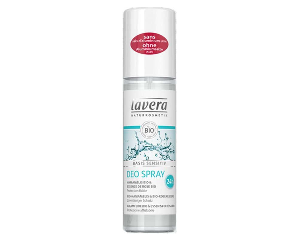 Deodorant Spray Bio Witch Hazel And Rose 75ml Lavera