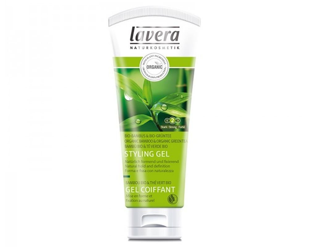 Hair styling gel - Organic bamboo Organic green tea - Lavera - 100 ml