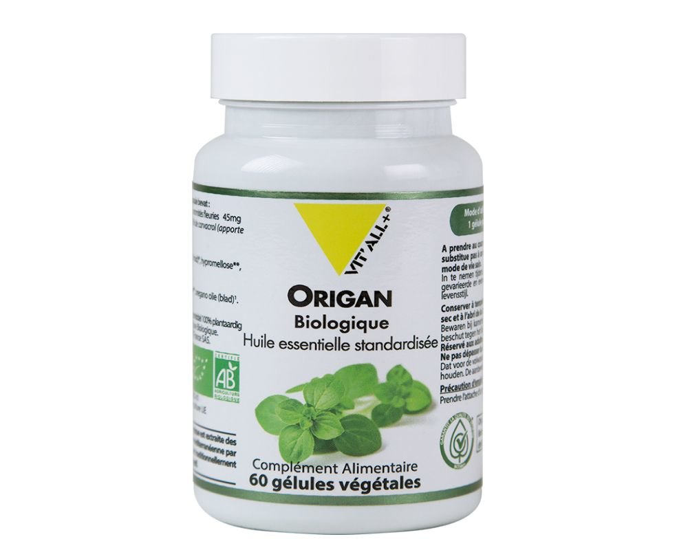 Huile D'Origan 6000mg - 120 Gélules Avec Huile De Nigelle - Support Immunitaire