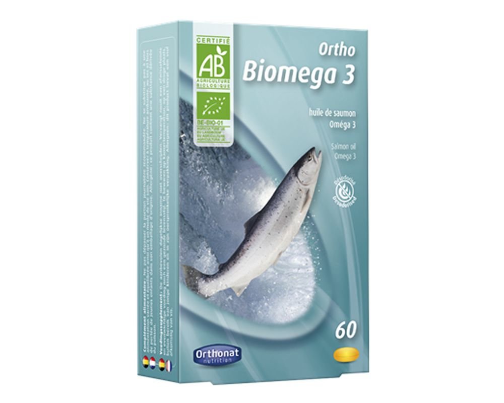 Ortho Biomega 3: source of omega 3 (60 capsules) - Orthonat