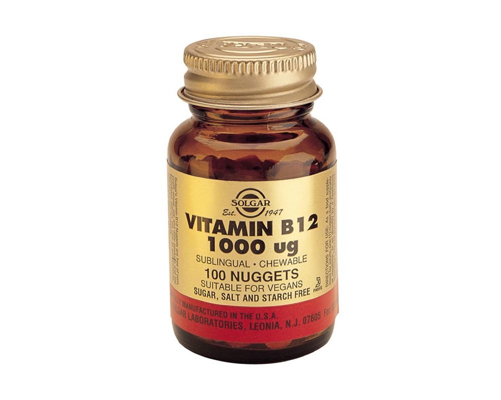 1000 Mcg Vitamin B2 Solgar 250 Tablets