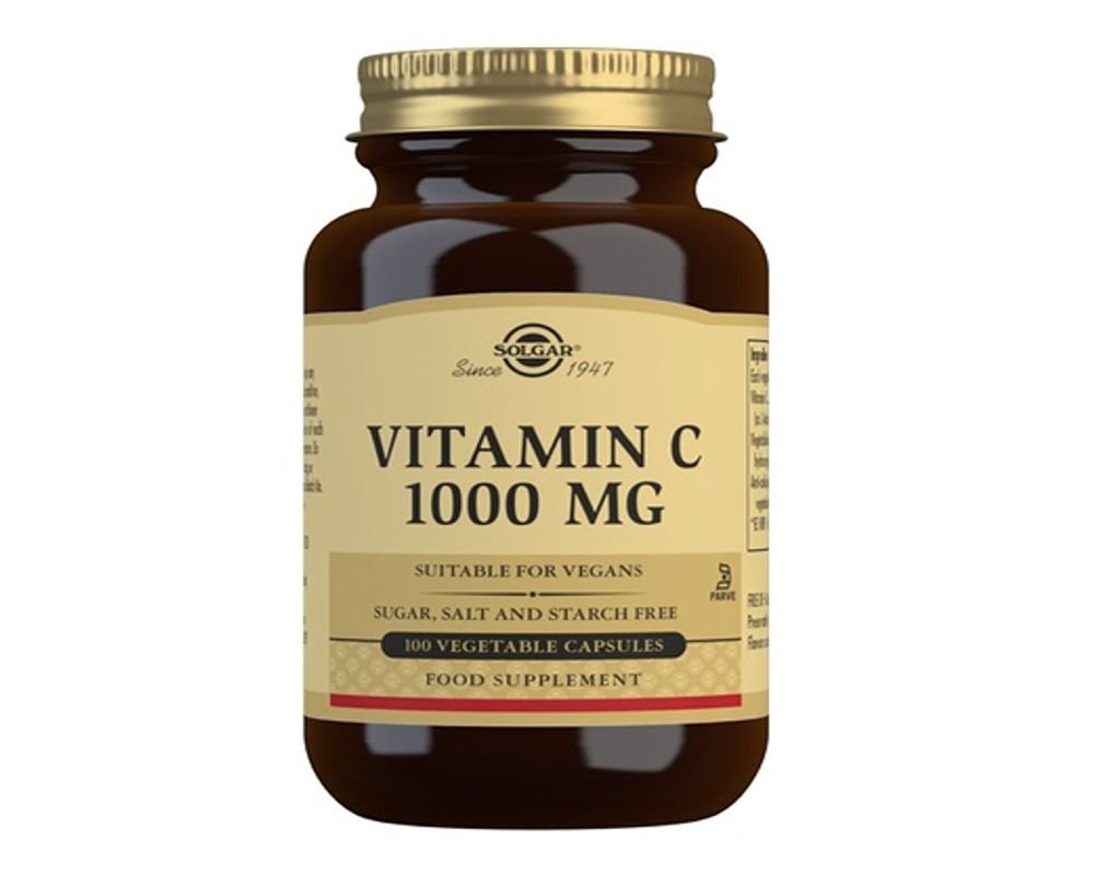 Vitamin C 1000 Mg Solgar 100 Vegetarian Capsules