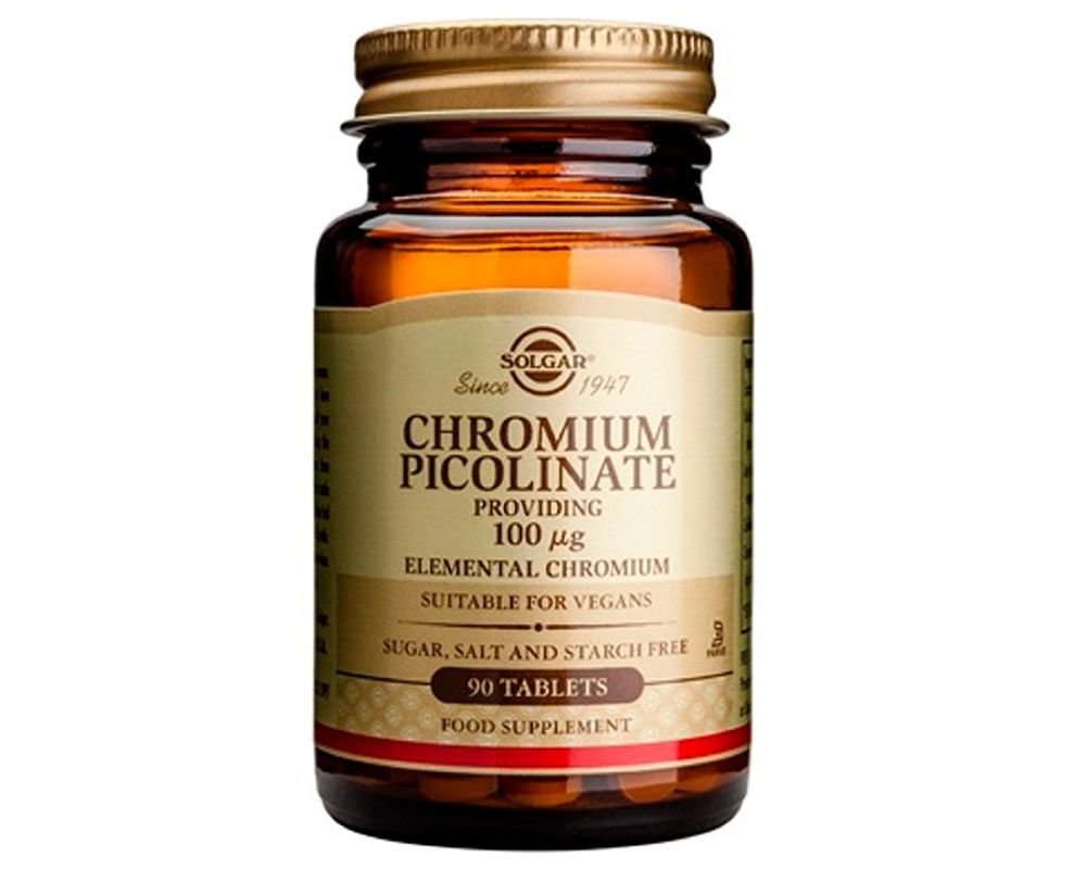 chromium picolinate 100 mcg 90 tablets