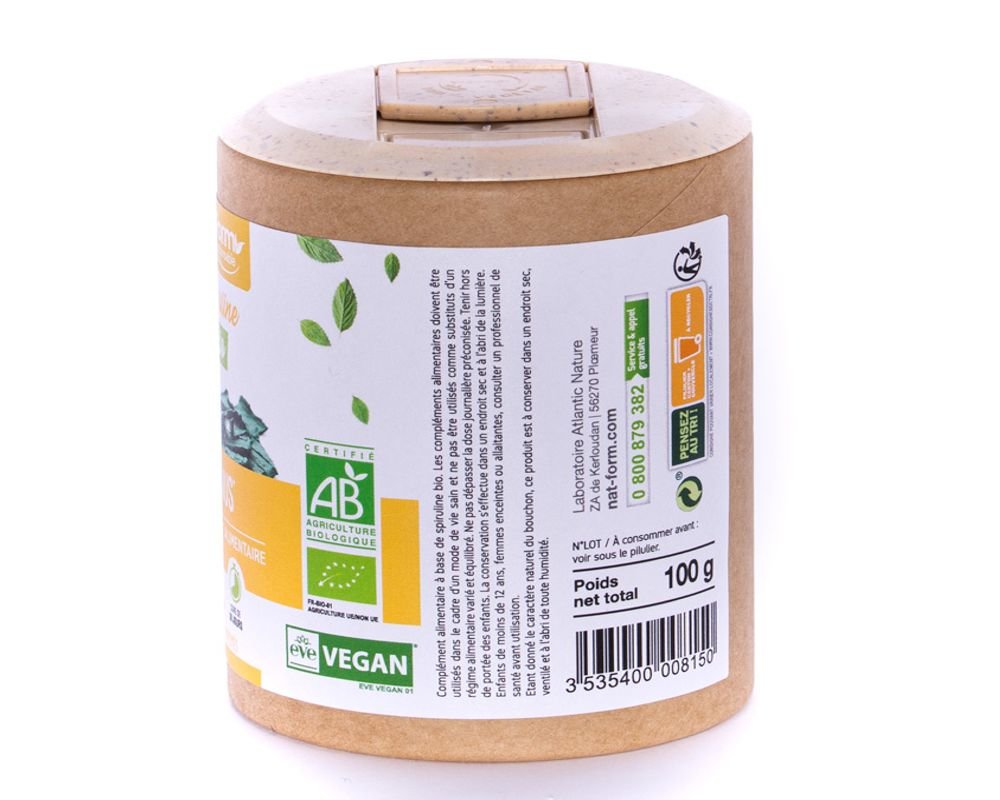 spirulina eco range bio 200 tablets