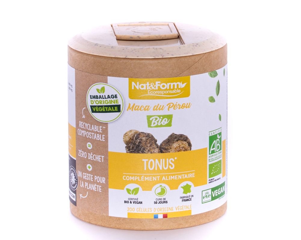 Organic Maca Of Peru Range Eco Nat Et Form 0 Capsules