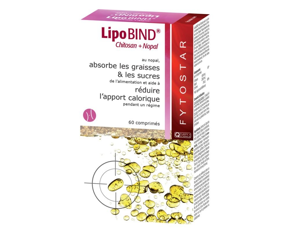 lipobind maxi chitosan nopal 120 tablets