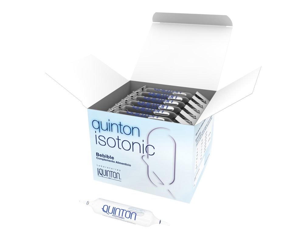 Original Quinton® Hypertonic Drinkable Ampoules - Box of 30 Ampoules (10.2  fl. oz / 300 ml) - Quicksilver Scientific