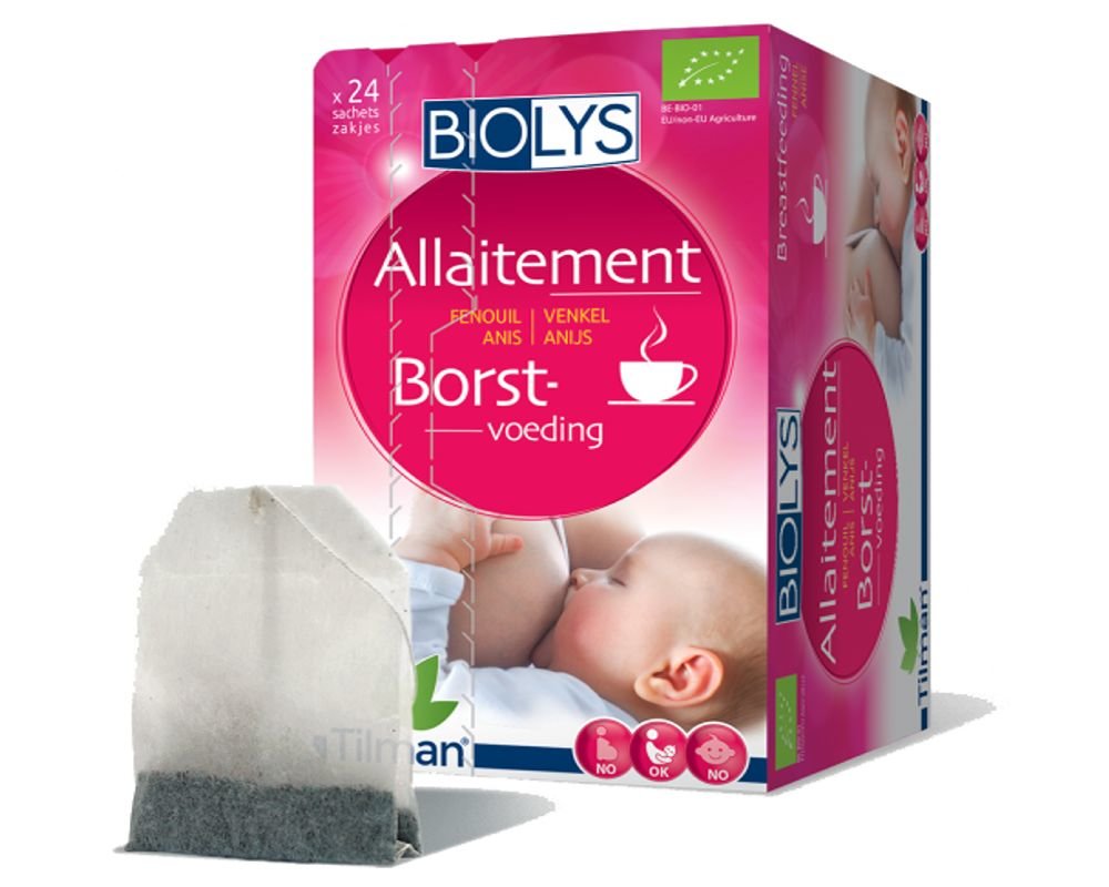 Tisane Allaitement anis vert fenouil fenugrec Bio Nat&form