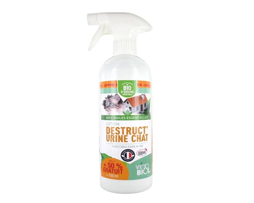 Lotion Destruct Urine Chat Biovetol 750 Ml Lotion Destruct Urine Chat Biovetol 750 Ml