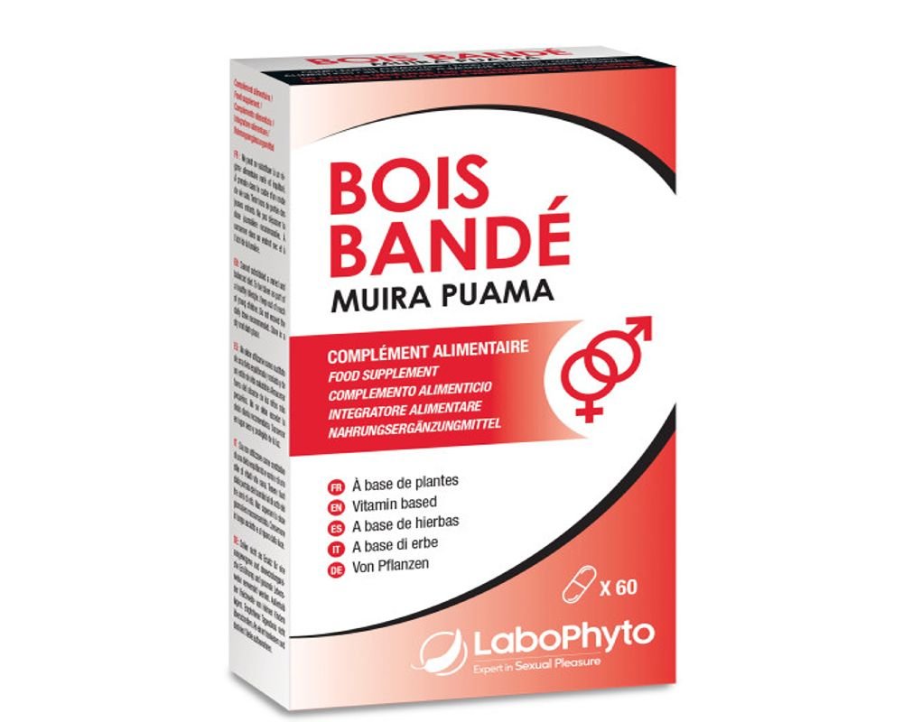 bois bande muira puama aphrodisiaque labophyto 60 gelules