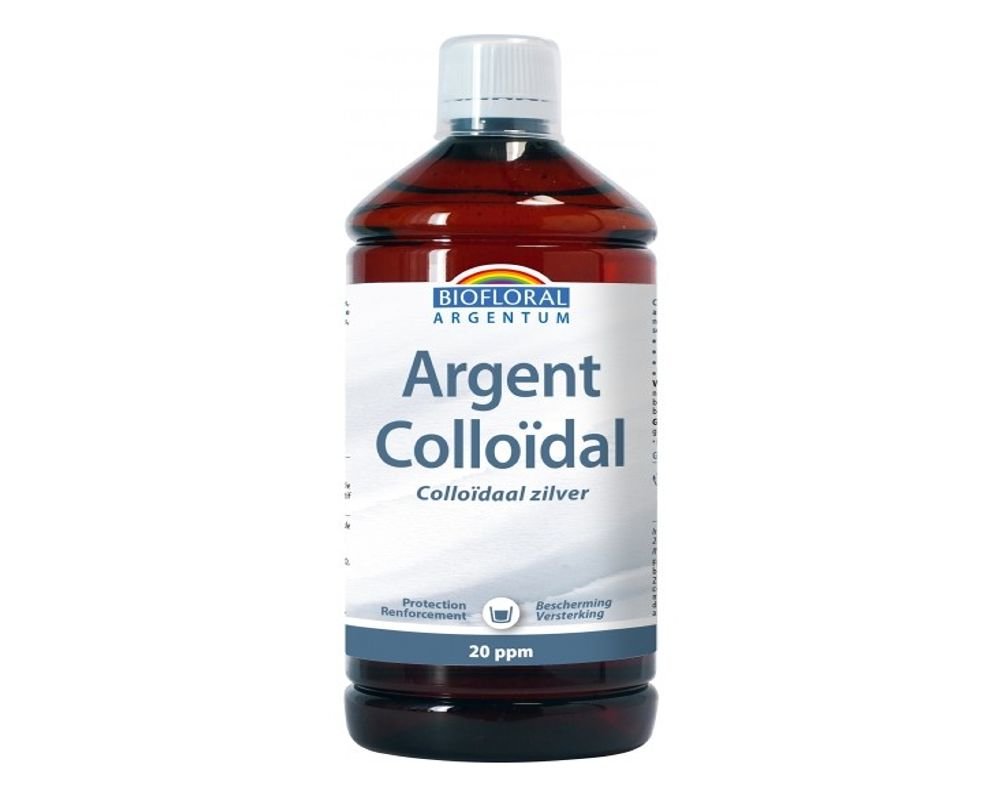 Colloidal Silver 20 Ppm Biofloral 1 L