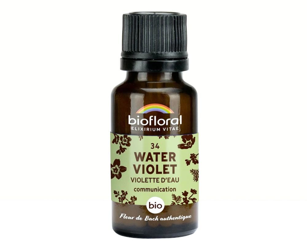 Fleur De Bach Bio N 34 Violette D Eau Sans Alcool Biofloral
