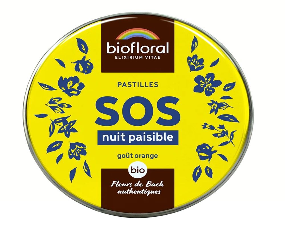 Rescue Pastilles Quiet Night 50g Organic Biofloral