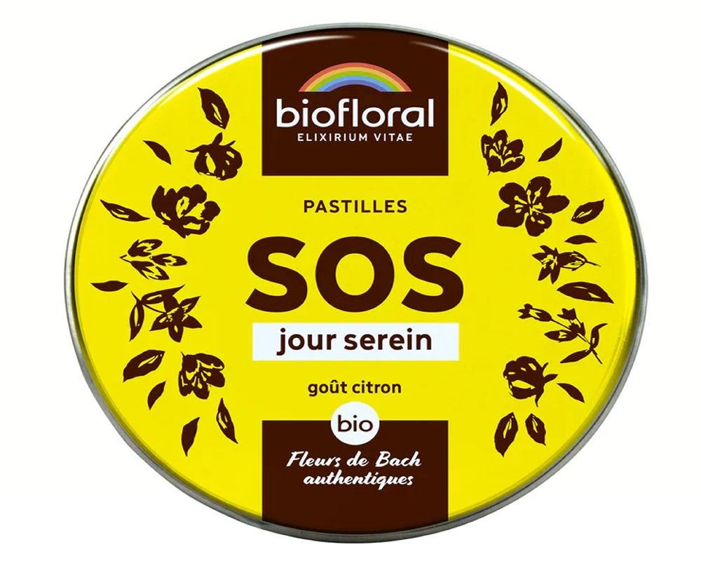 rescue pastilles de secours bio 50 g biofloral