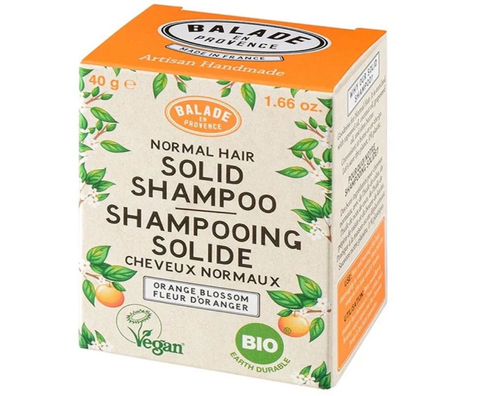 Shampooing Solide Cheveux Normaux Fleur D Oranger