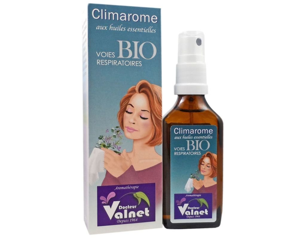 Climarome organic essential oils - Facilitates breathing - Dr Valnet