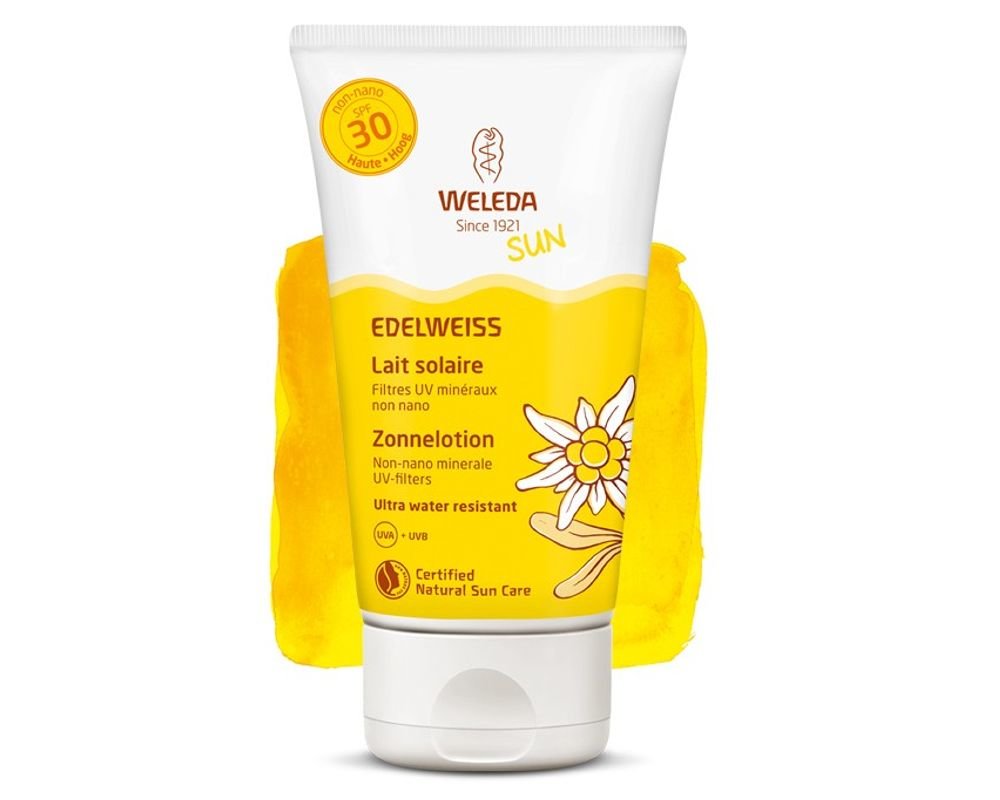 Lait Solaire Spf 30 Filtres Uv Mineraux Weleda 150 Ml