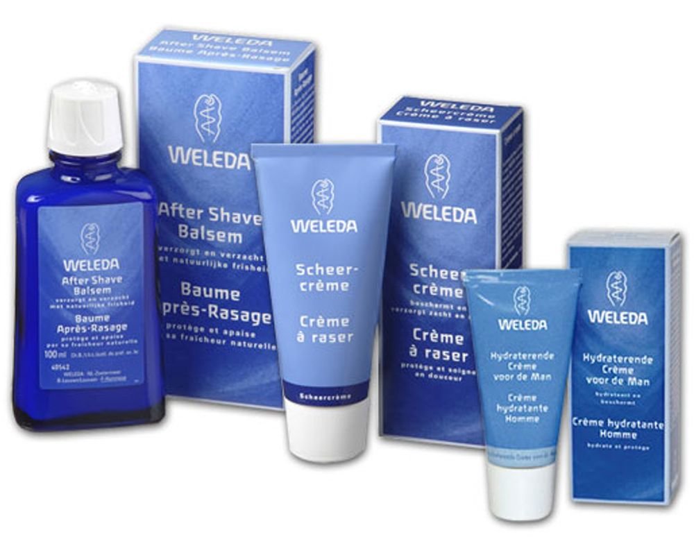 lotion après rasage weleda