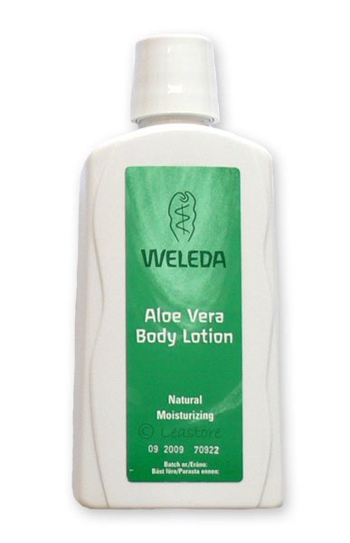 Moisturizer aloe vera Weleda.