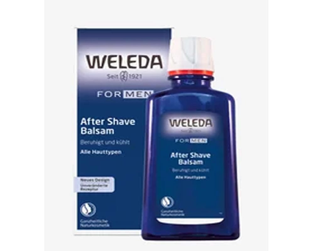 lotion après rasage weleda