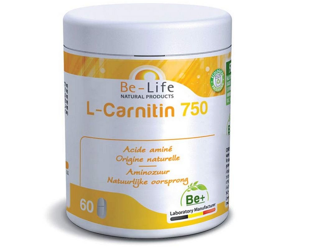 l carnitine: L-Carnitine 750-60 capsules - be-life.