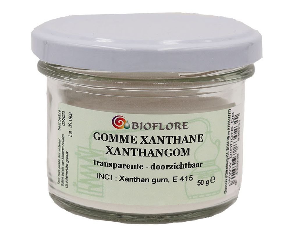 Gomme Xanthane en poudre - Bioflore - 50 g - Cosmétique Maison